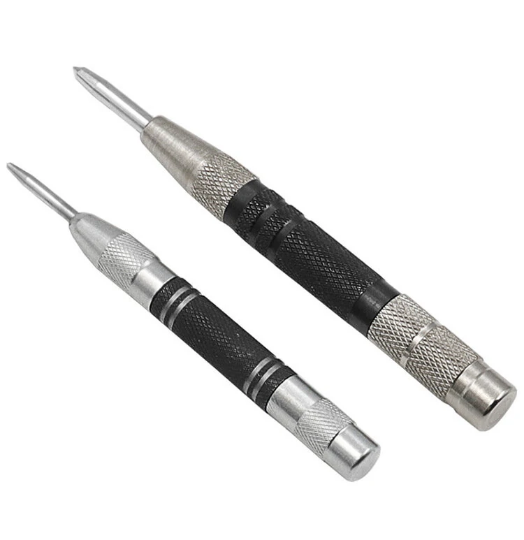 Automatic Centre Punch General Automatic Punch Woodworking Metal Drill Adjustable Spring Loaded Automatic Punch Hand Tools Sets (image for) Automatic Centre Punch General Automatic Punch Woodworking Metal Drill Adjustable Spring Loaded Automatic Punch Hand Tools Sets